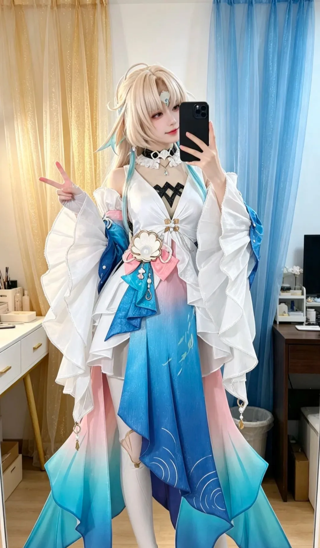 私设, 二次元cos, 白丝, 真珠cos