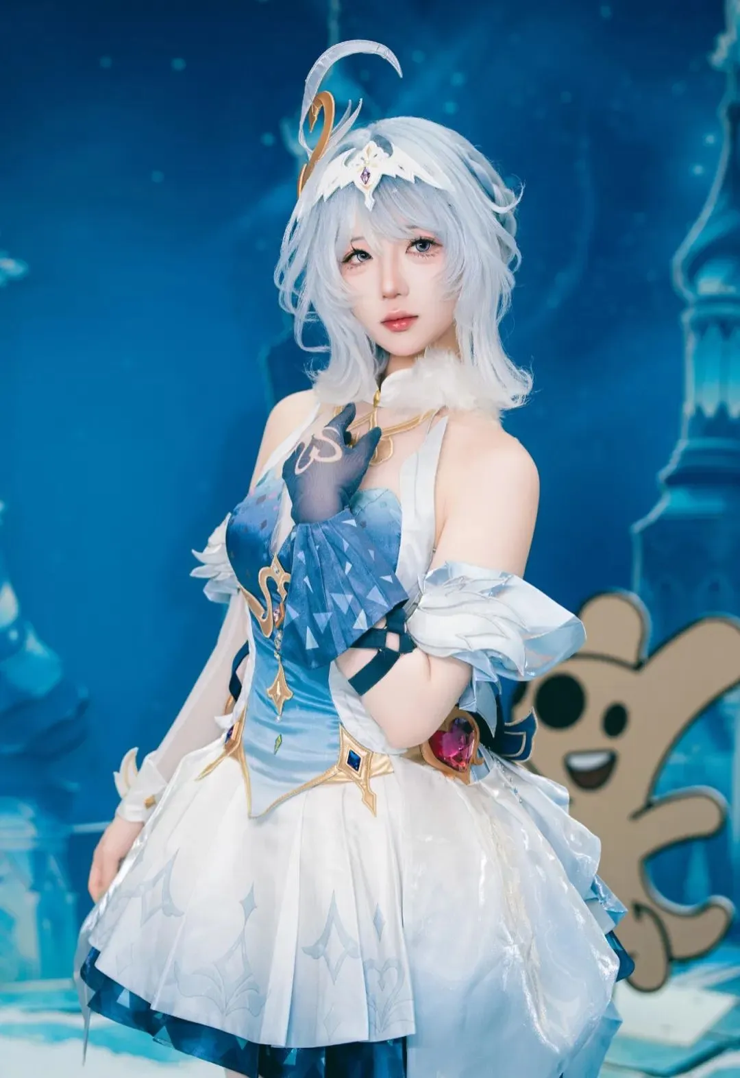 [Odette cosplay] Genshin Impact: Detailed Chronicle Behind the Frost and Snow Setting by 小彭《星穹铁道》 - Image 3