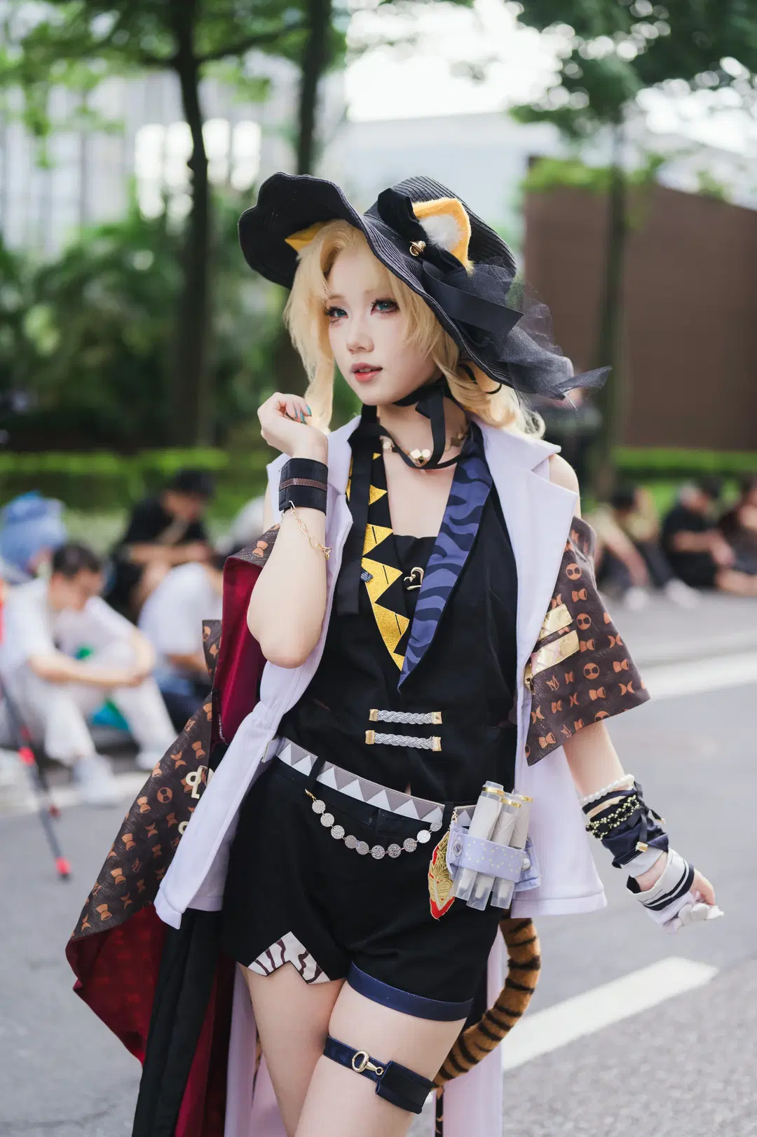 イベント写真, アークナイツ, スワイヤーコスプレ, 琳琅スワイヤー, 虎柄コスプレ