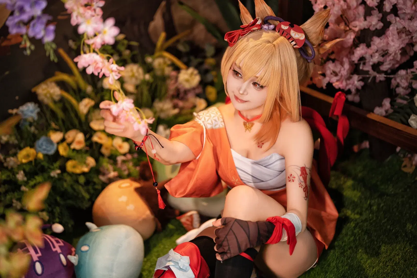 【宵宫cos】点燃星星烟花，化身英雄形态 - 米游妙妙屋COSPLAY - 第2张