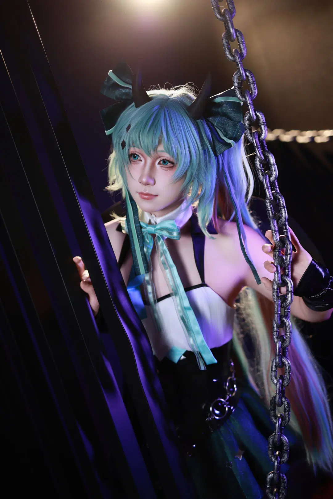 【初音小浣熊cos】初始之音响彻未来的暗黑小恶魔 - 米游妙妙屋COSPLAY - 第3张