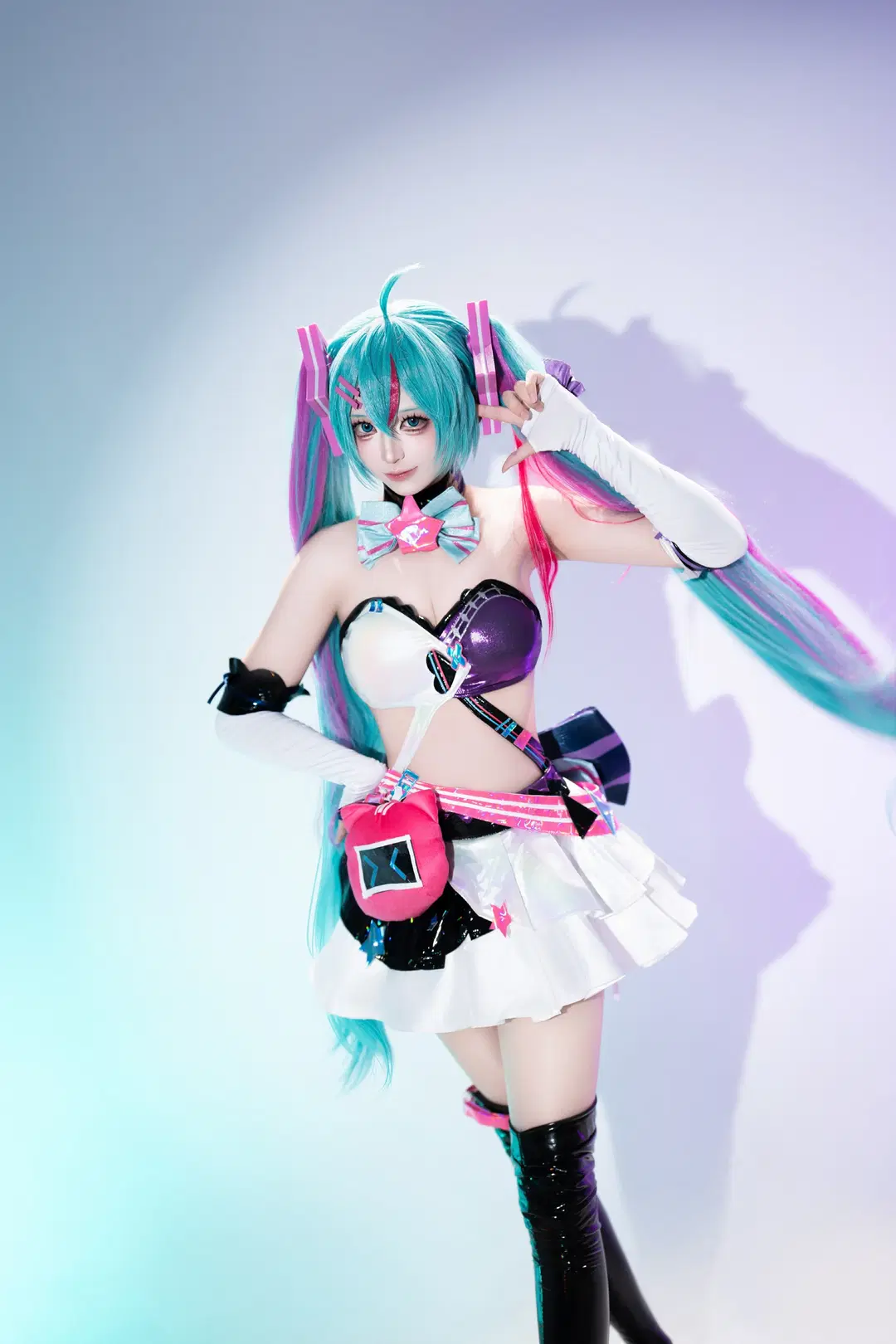 [Hatsune Miku cosplay] Visual presentation of the Muse Dash Hatsune Miku collaboration by Meteor - Image 3
