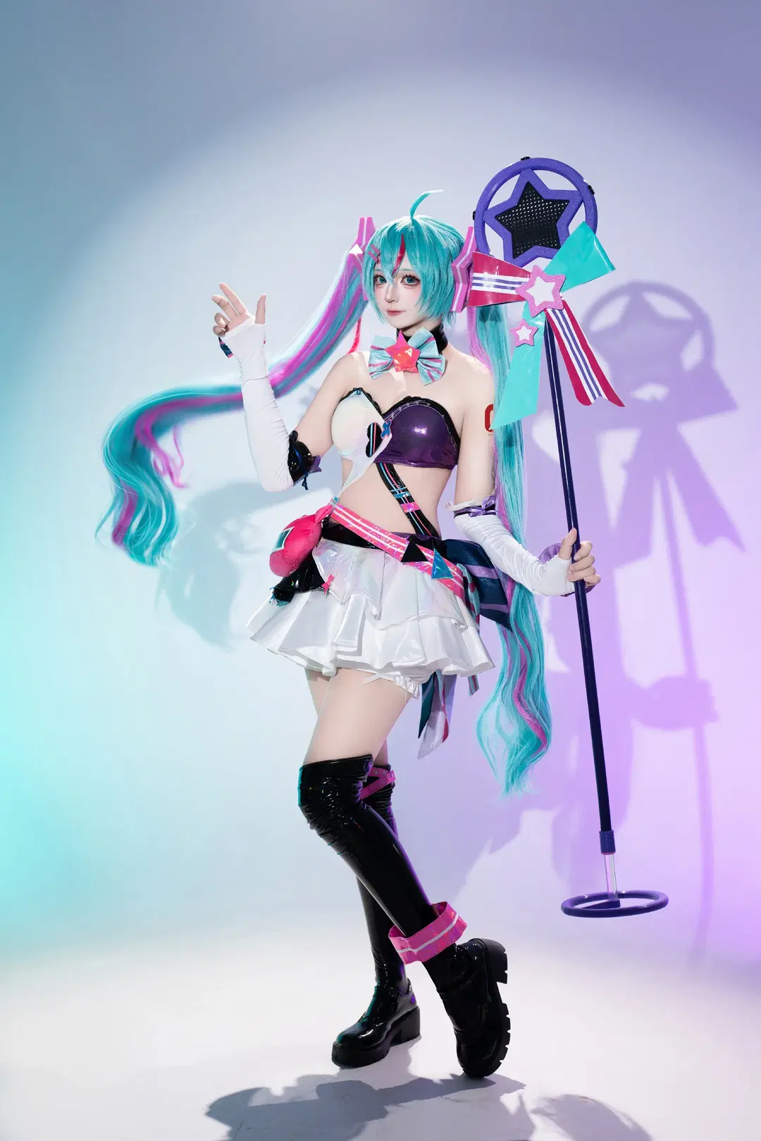 [Hatsune Miku cosplay] Visual presentation of the Muse Dash Hatsune Miku collaboration by Meteor - Image 4