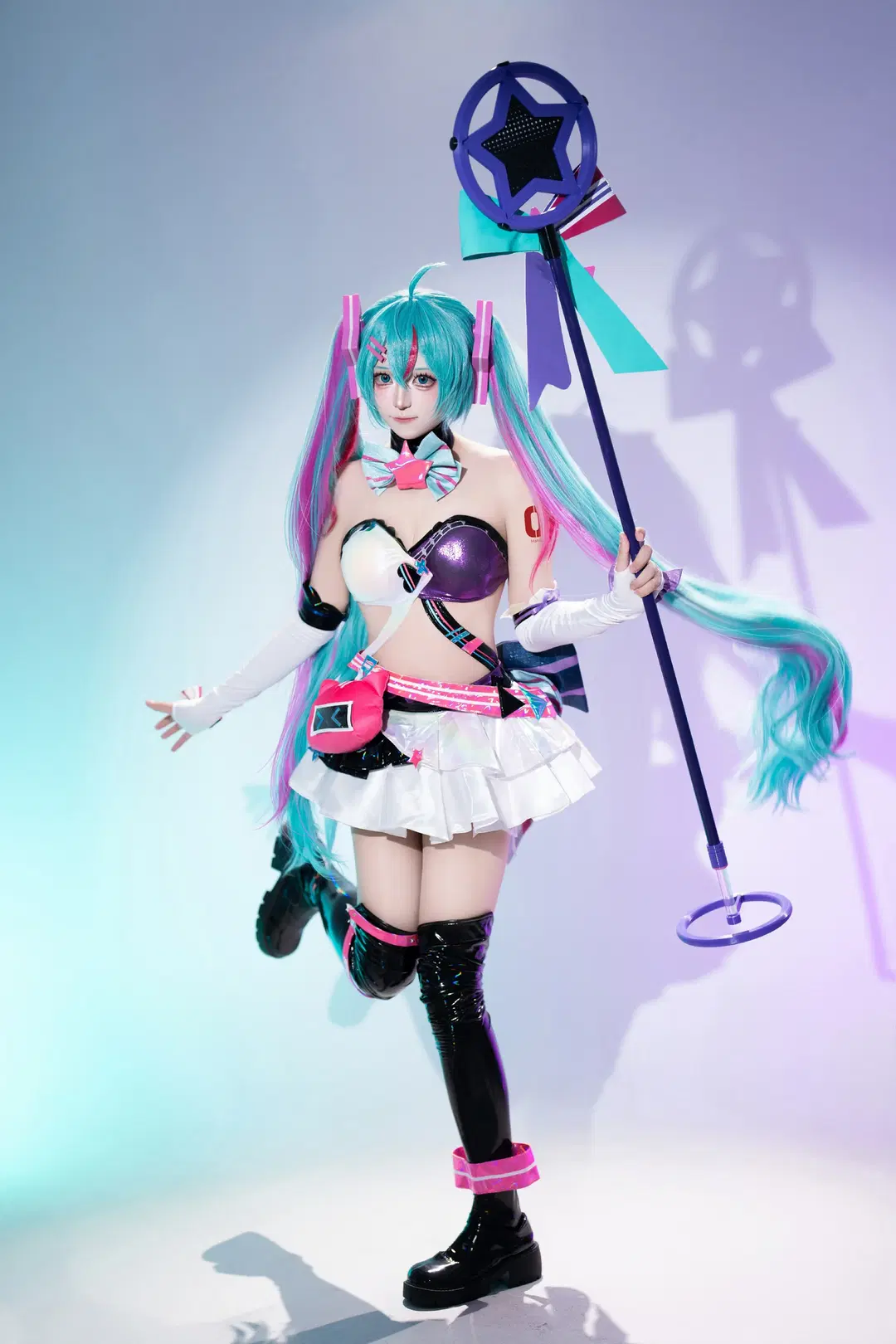 [Hatsune Miku cosplay] Visual presentation of the Muse Dash Hatsune Miku collaboration by Meteor - Image 6
