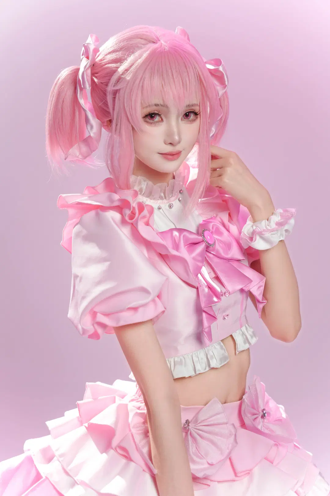 【鹿目圆cos】魔法少女小圆打歌服，活力满满的动态全记录 - 时雨 - 第7张