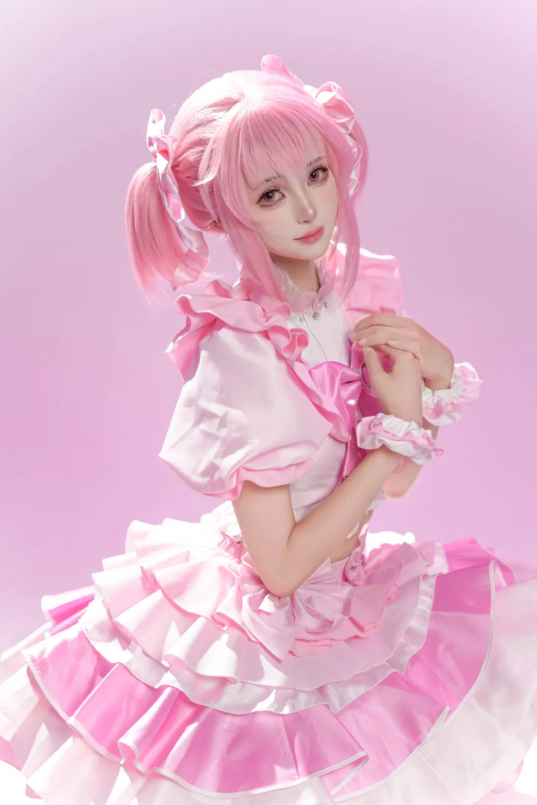 【鹿目圆cos】魔法少女小圆打歌服，活力满满的动态全记录 - 时雨 - 第8张