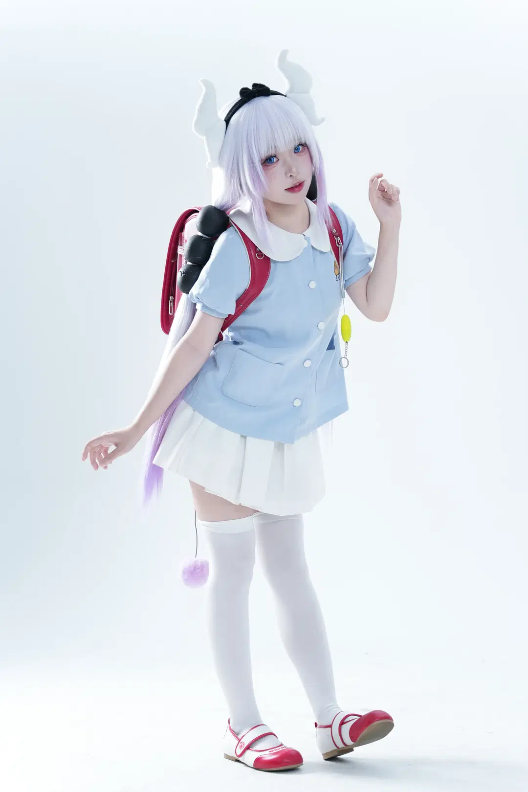 【康娜cos】小林家的女仆康娜今天有在好好上课 - 时雨 - 第5张