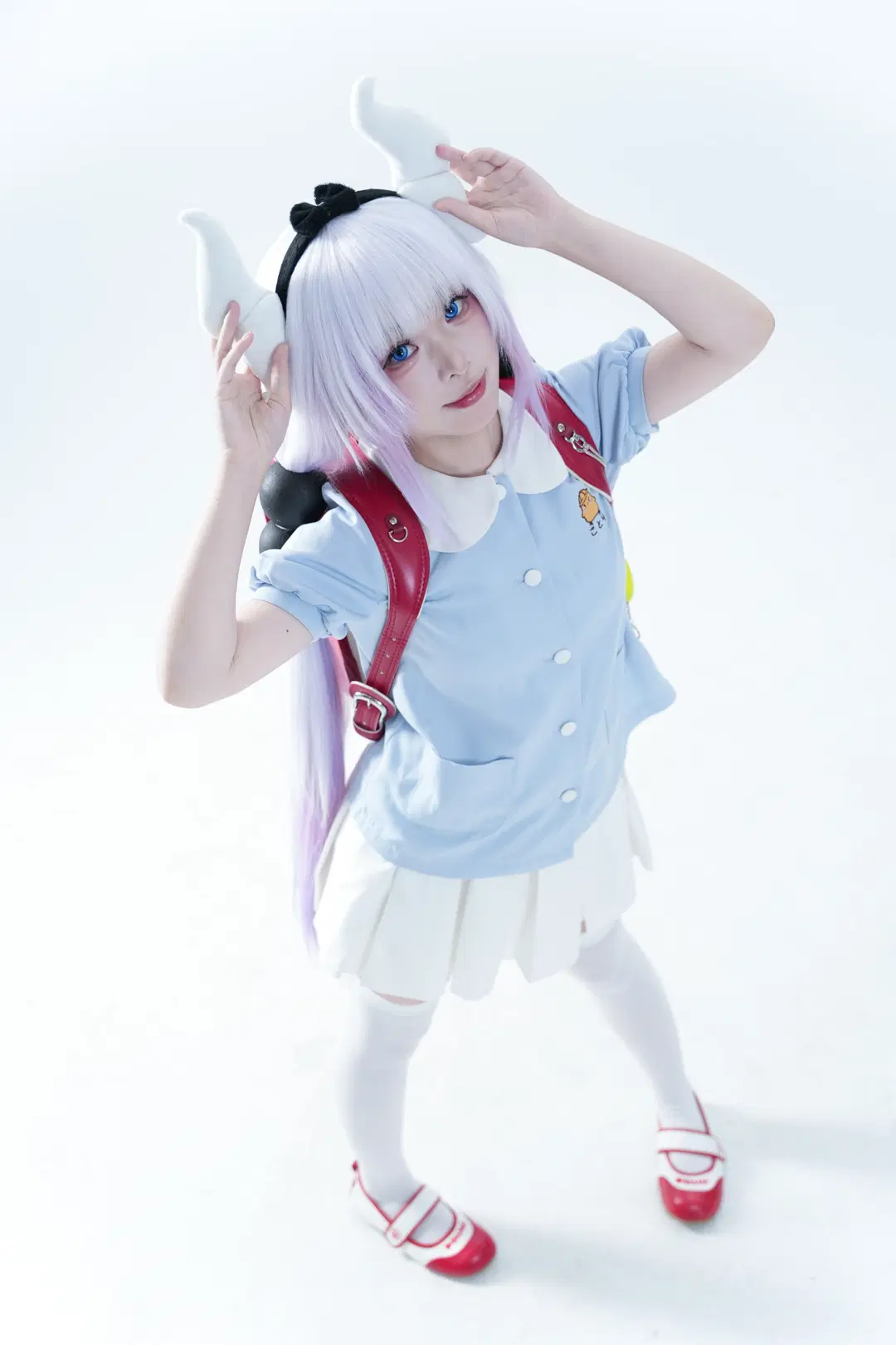 【康娜cos】幼稚园风康娜酱的课堂动作参考 - 时雨 - 第4张