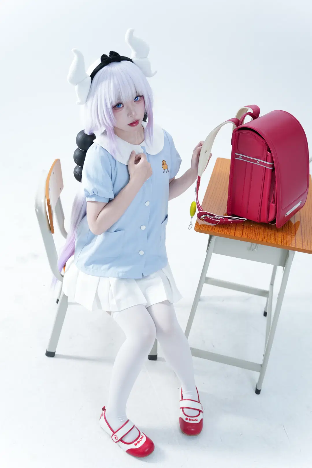 【康娜cos】幼稚园风康娜酱的课堂动作参考 - 时雨 - 第7张