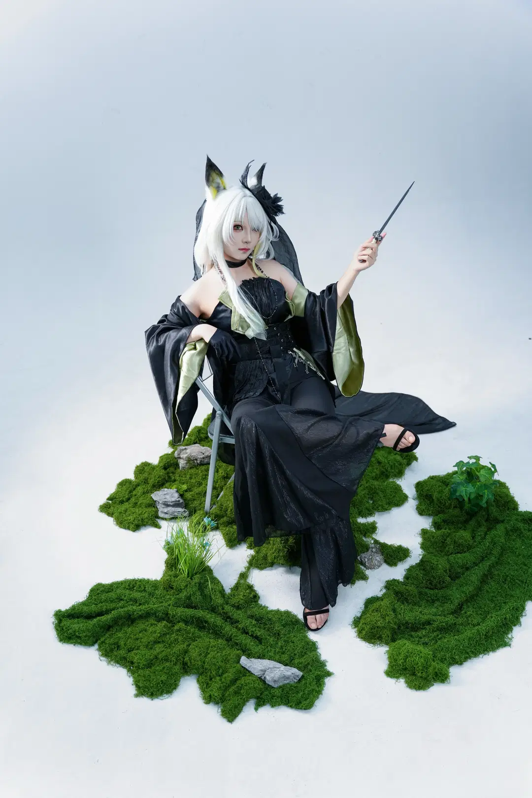 【ケルシー コスプレ】アークナイツをテーマにしたスタジオ撮影ポーズ参考 - 时雨 - 15枚目