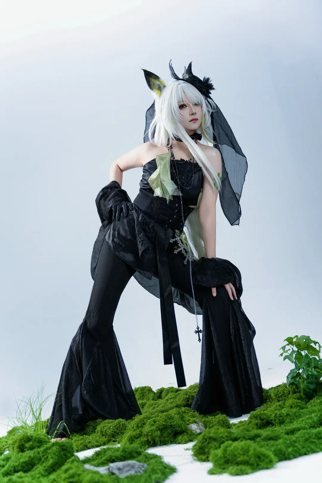 【ケルシー コスプレ】アークナイツをテーマにしたスタジオ撮影ポーズ参考 - 时雨 - 16枚目