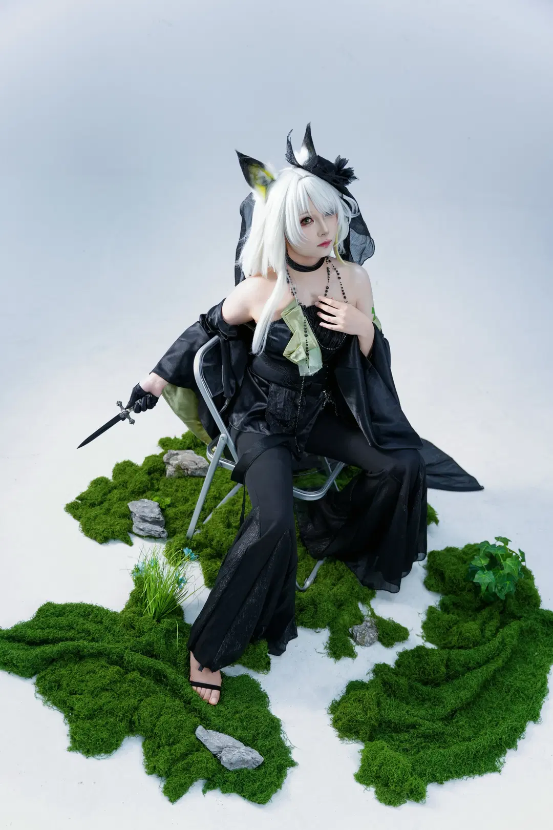 【ケルシー コスプレ】アークナイツをテーマにしたスタジオ撮影ポーズ参考 - 时雨 - 17枚目