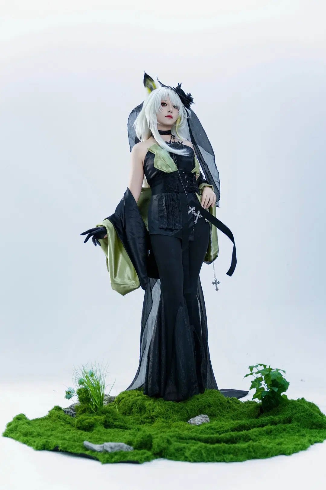 【ケルシー コスプレ】アークナイツをテーマにしたスタジオ撮影ポーズ参考 - 时雨 - 18枚目