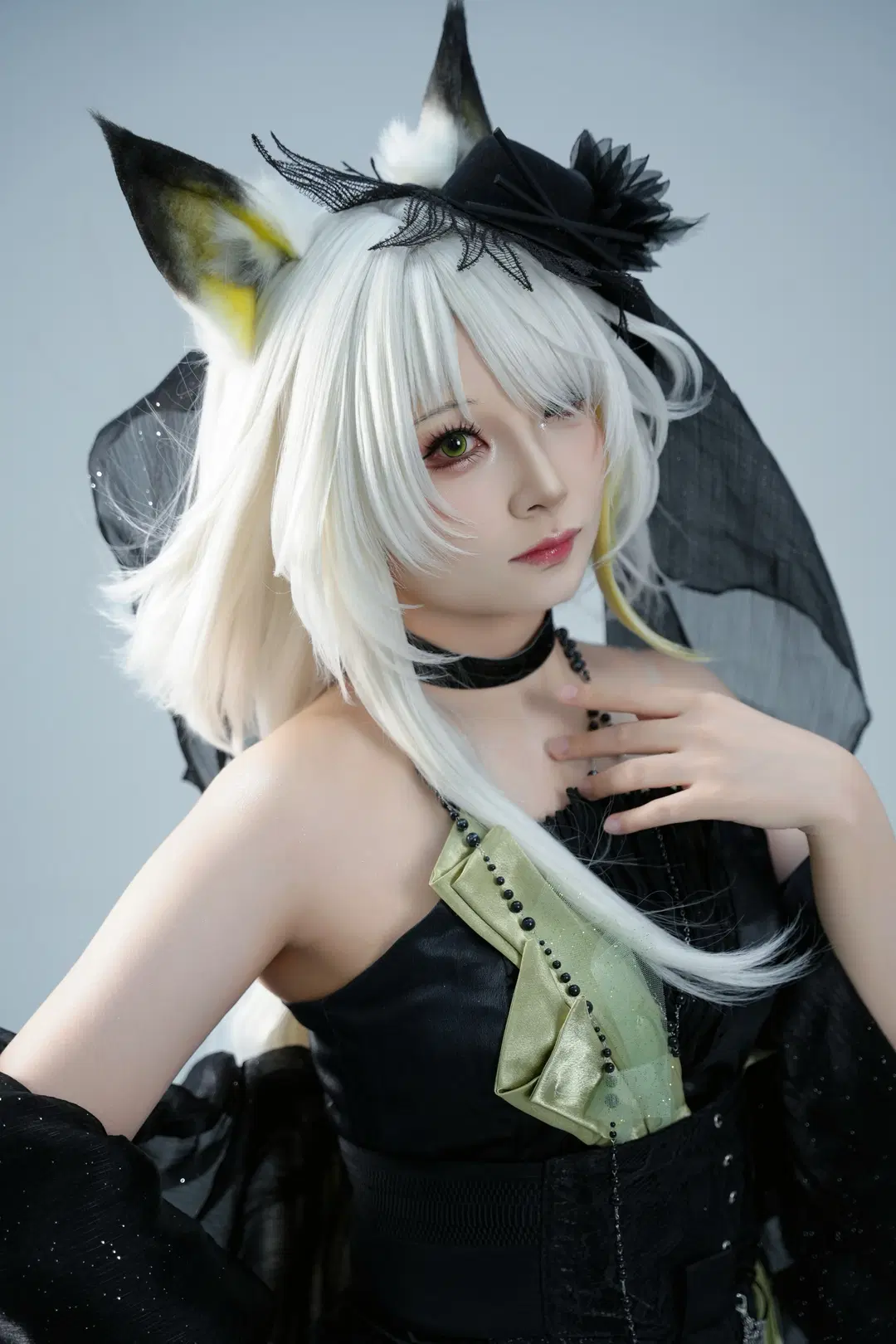 【ケルシー コスプレ】アークナイツをテーマにしたスタジオ撮影ポーズ参考 - 时雨 - 2枚目