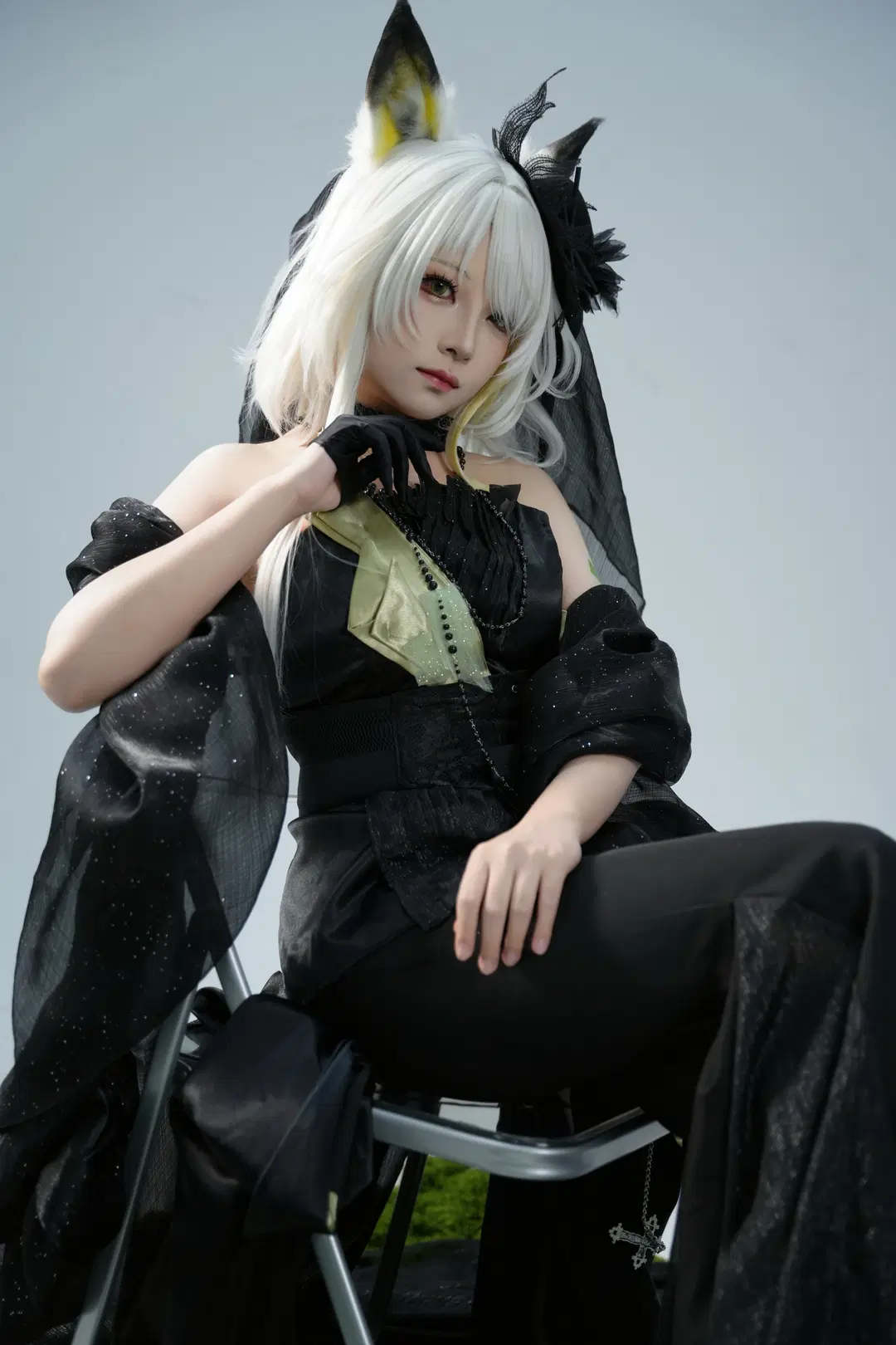 【ケルシー コスプレ】アークナイツをテーマにしたスタジオ撮影ポーズ参考 - 时雨 - 4枚目