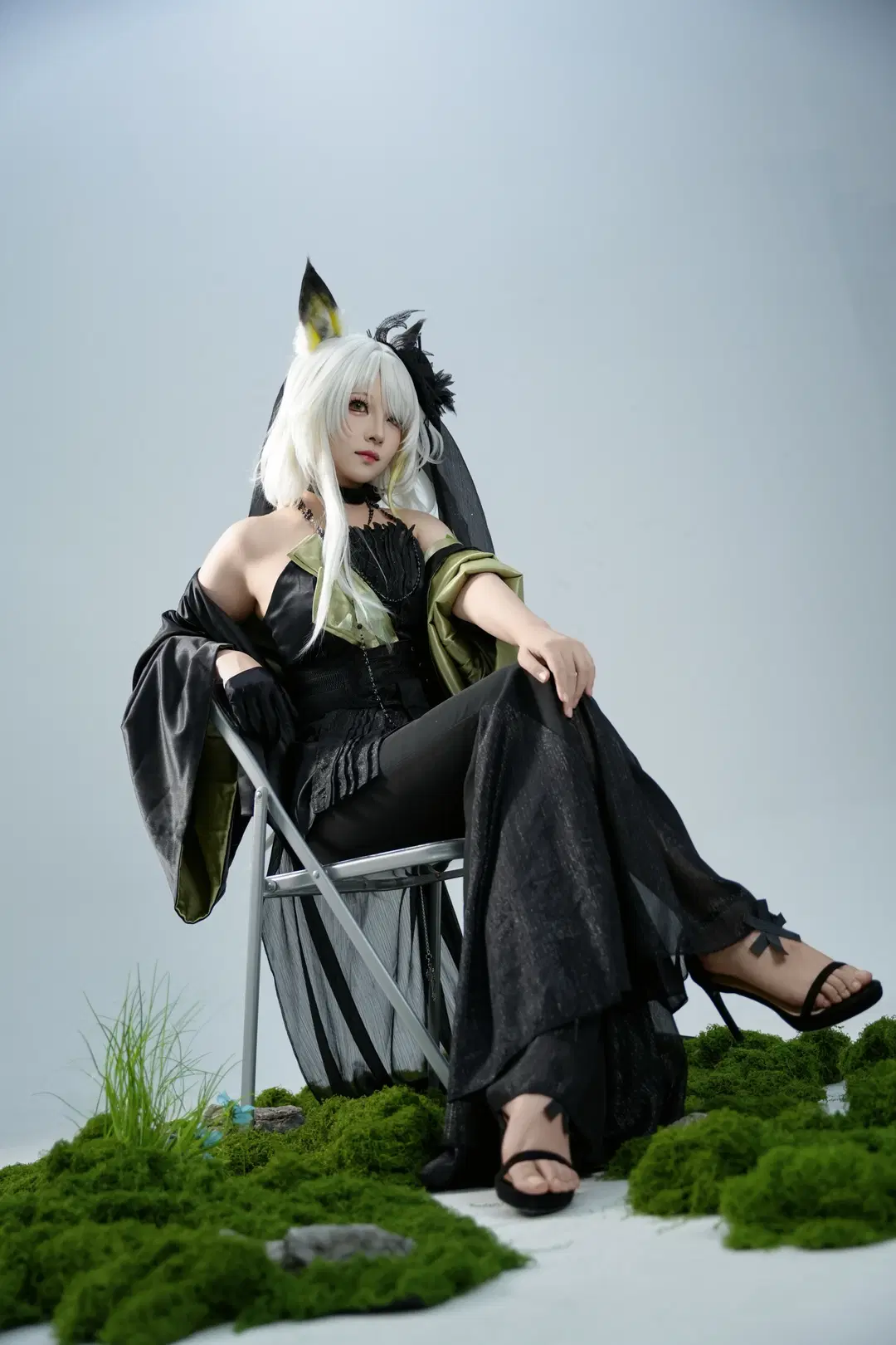 【ケルシー コスプレ】アークナイツをテーマにしたスタジオ撮影ポーズ参考 - 时雨 - 5枚目