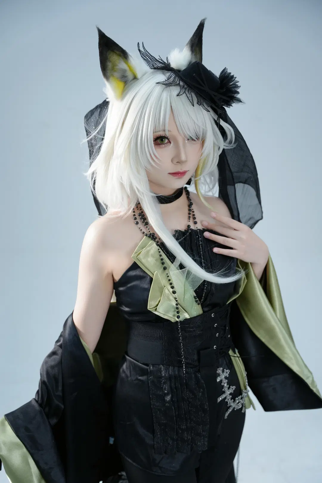 【ケルシー コスプレ】アークナイツをテーマにしたスタジオ撮影ポーズ参考 - 时雨 - 6枚目