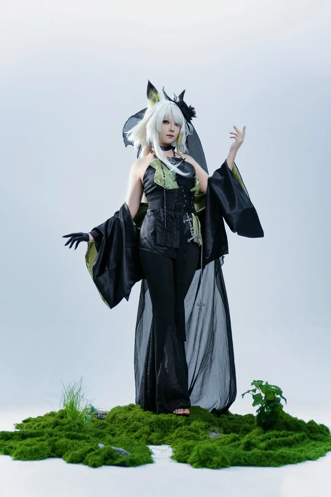 【ケルシー コスプレ】アークナイツをテーマにしたスタジオ撮影ポーズ参考 - 时雨 - 9枚目