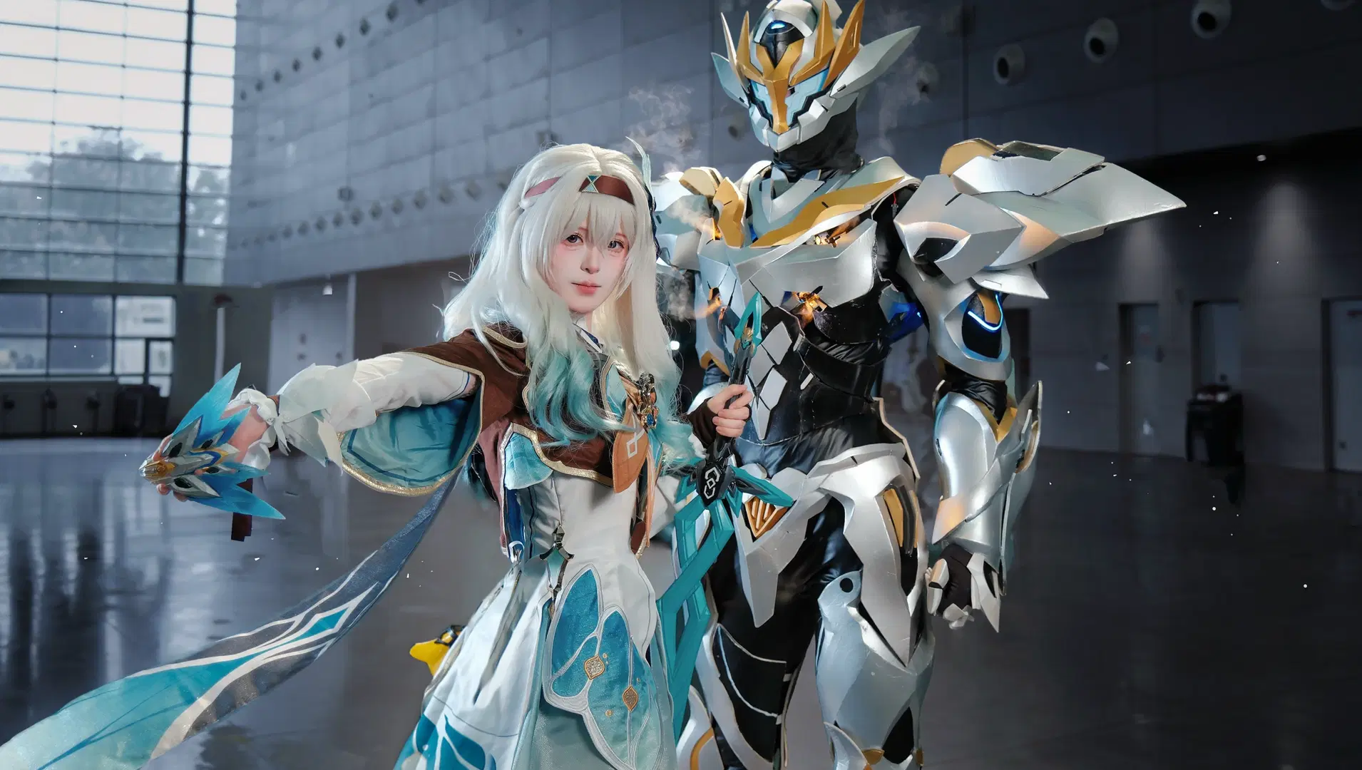 [Firefly cosplay] Honkai: Star Rail Firefly and Sam Duo Convention photos Official Shoot by 小妩 - Image 3