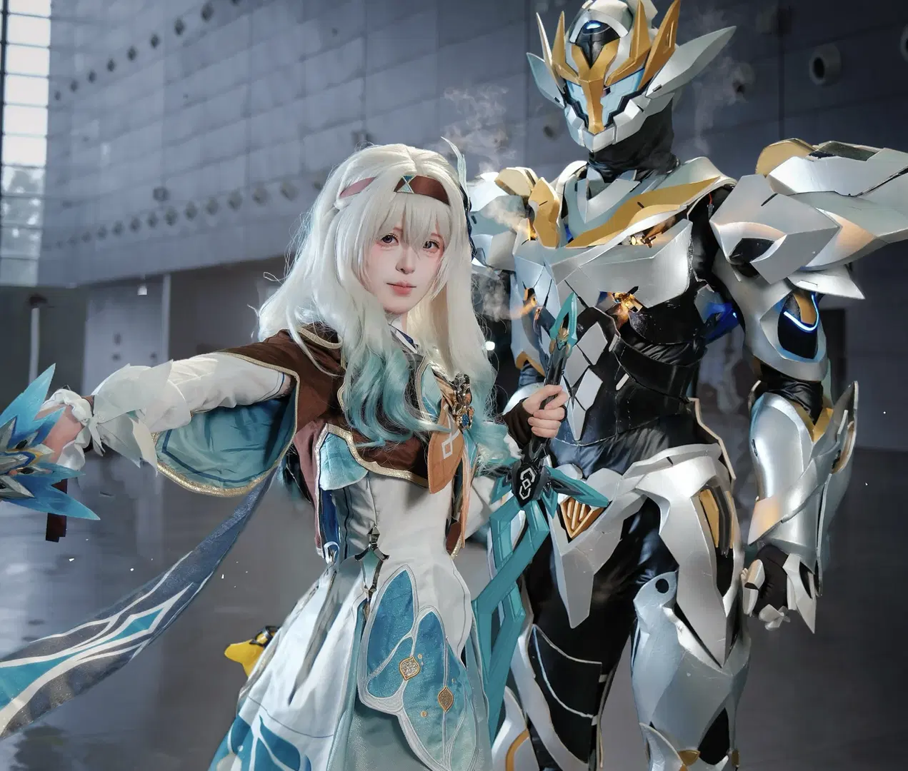 [Firefly cosplay] Honkai: Star Rail Firefly and Sam Duo Convention photos Official Shoot by 小妩 - Image 4