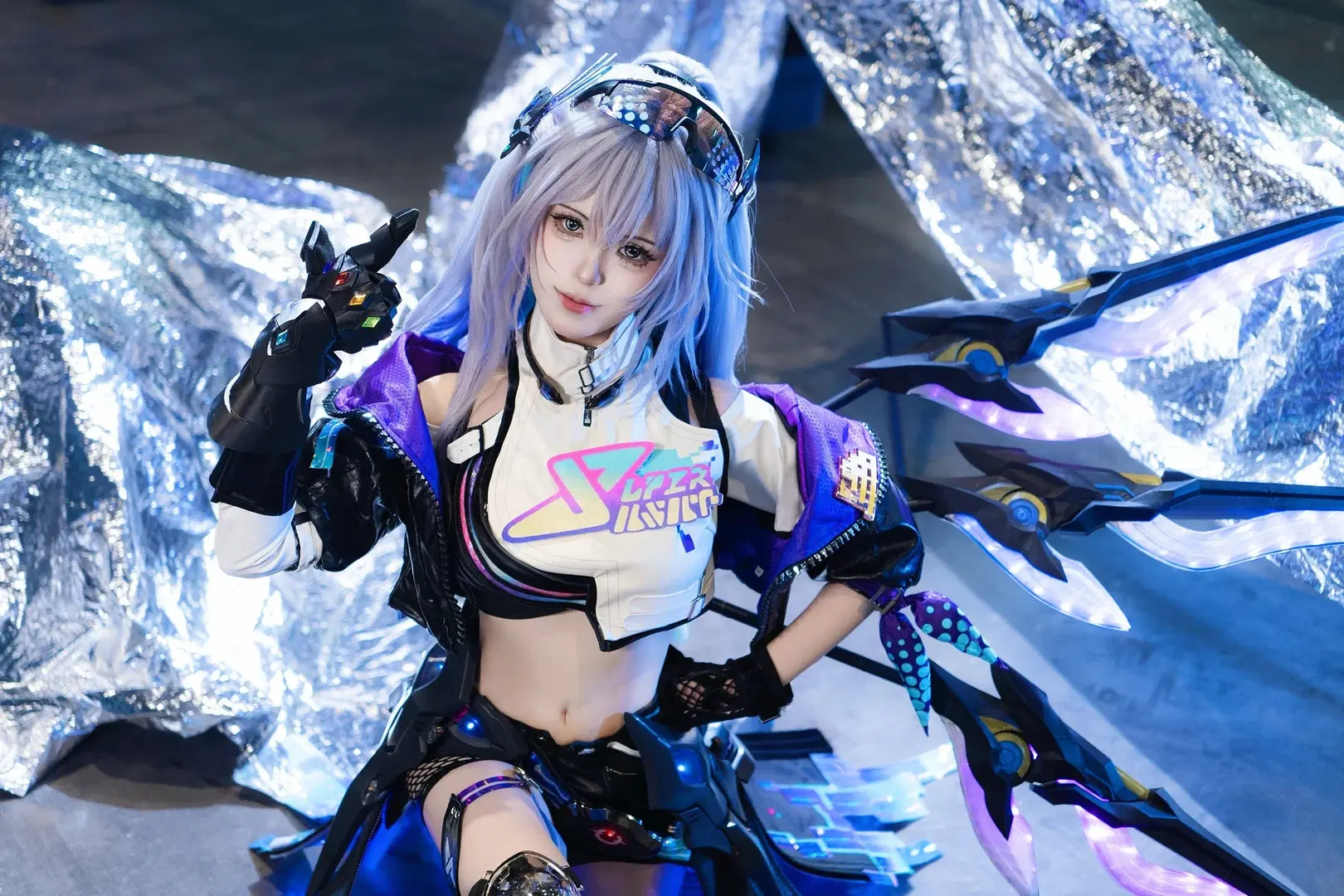 【銀狼 コスプレ】崩壊：スターレイル 銀狼 Lv.999の完全形態 - 小妩 - 3枚目