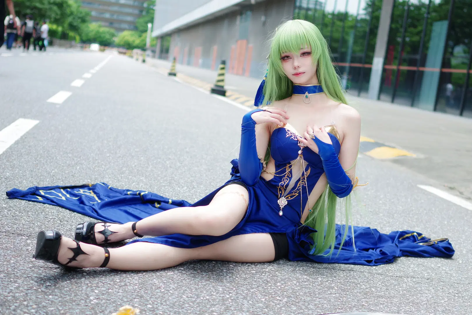 イベント写真, ホタルACGエキスポ, 緑髪コスプレ, コードギアス 反逆のルルーシュ, CCcos