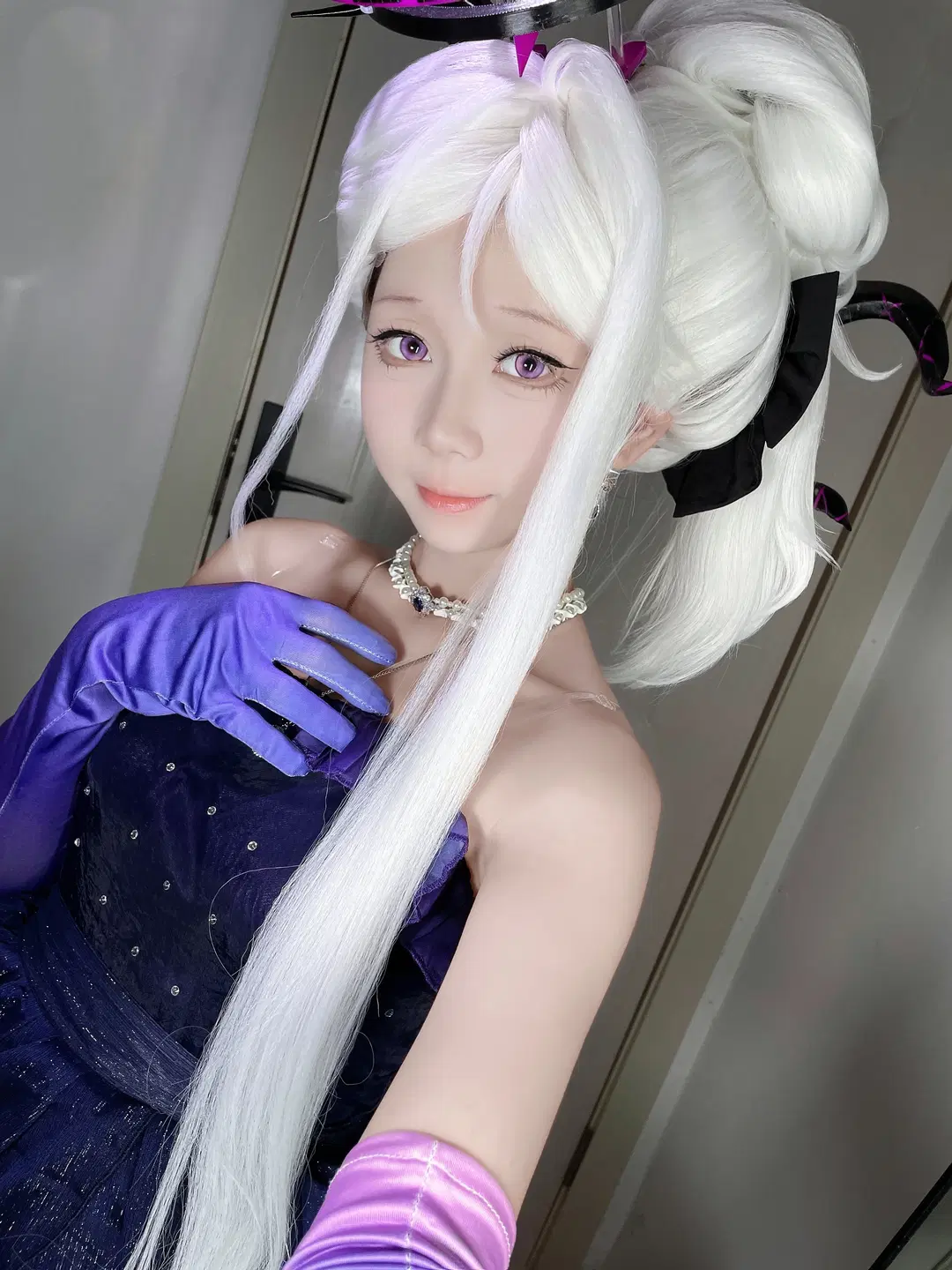 【空崎ヒナ コスプレ】『ブルーアーカイブ』ドレスヒナのスタイリング記録 - mio七七 - 2枚目