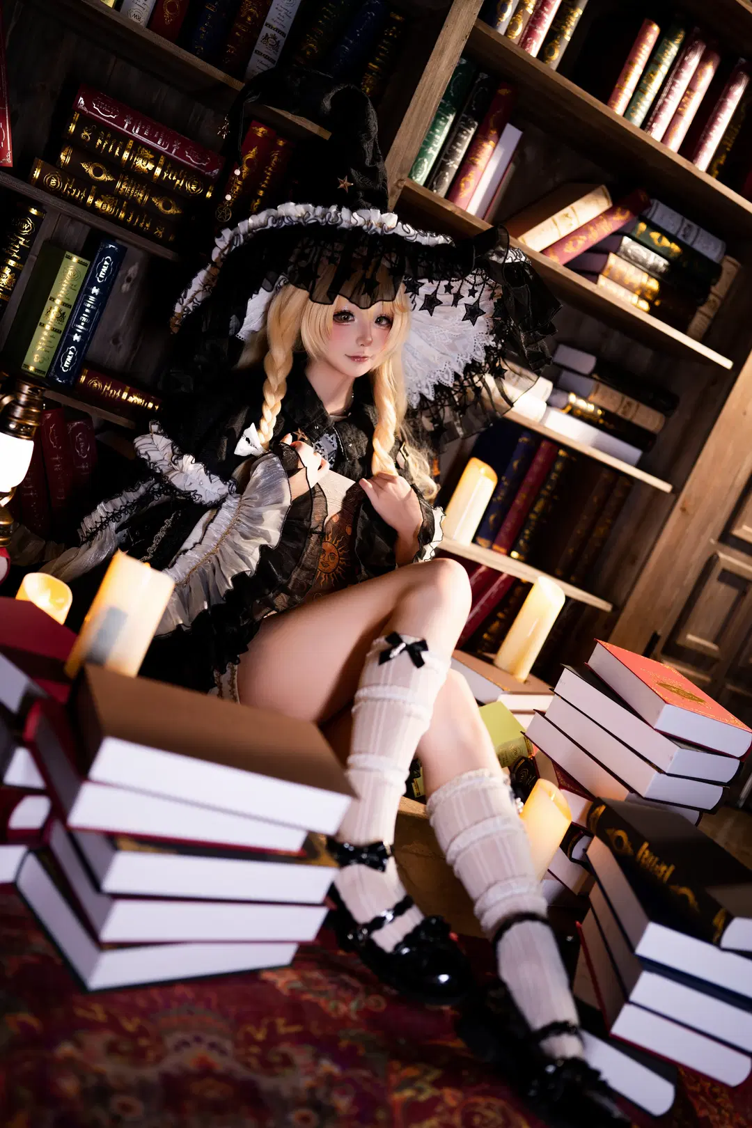 【雾雨魔理沙cos】东方project的魔法使书房静谧时光 - 次元、歌姬 - 第2张