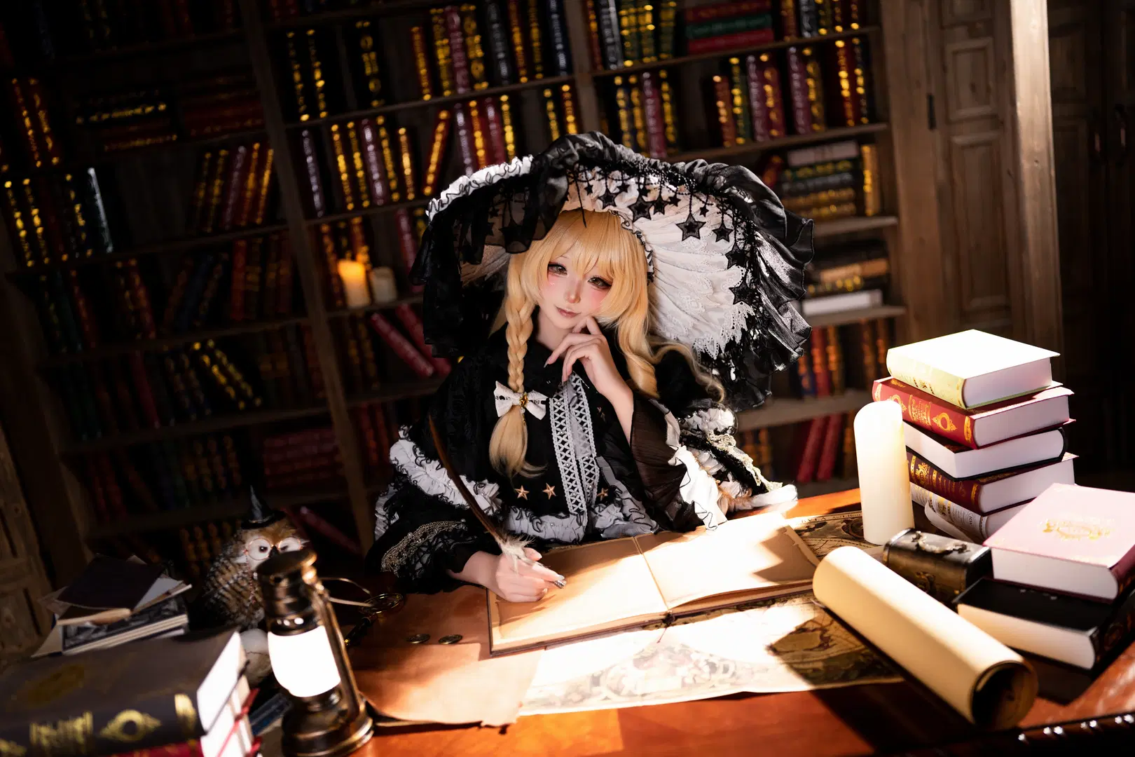 【雾雨魔理沙cos】东方project的魔法使书房静谧时光 - 次元、歌姬 - 第3张