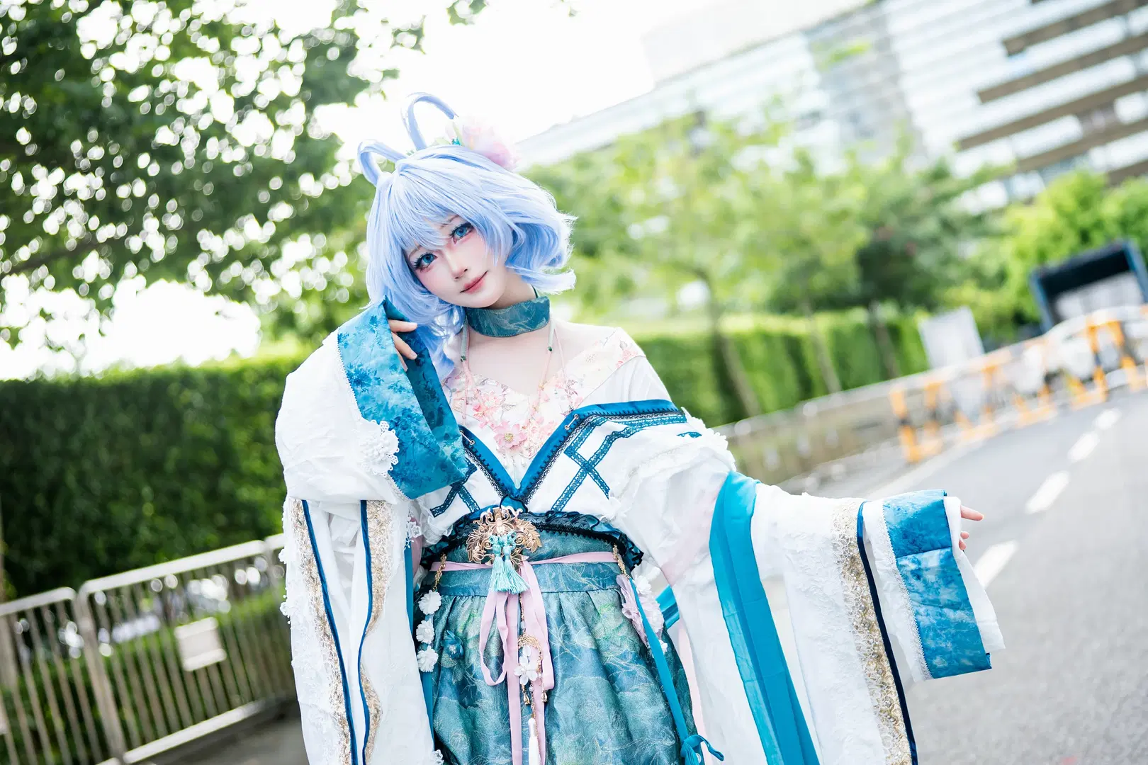 【霍青娥コスプレ】東方Project 中国風コスプレのイベント写真 - 次元、歌姬 - 3枚目