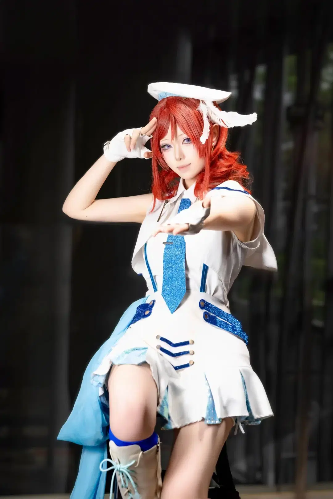 西木野真姬cos, Lovelive, cosplay漫展, 句號cos, 偶像制服