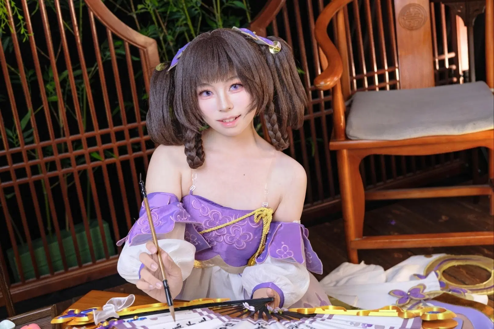 古风摄影, 王者荣耀, 古风cos, 小乔cos, 国风少女