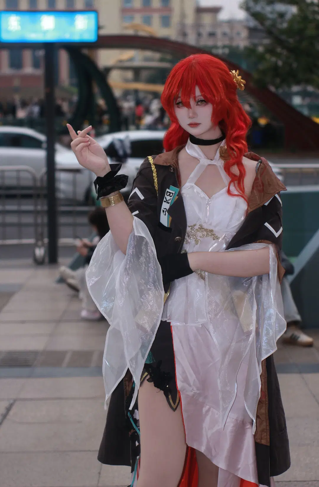 【姬子cos】崩壞星穹鐵道姬子的場照返圖 - 是樱桃不是桃桃 - 第5張