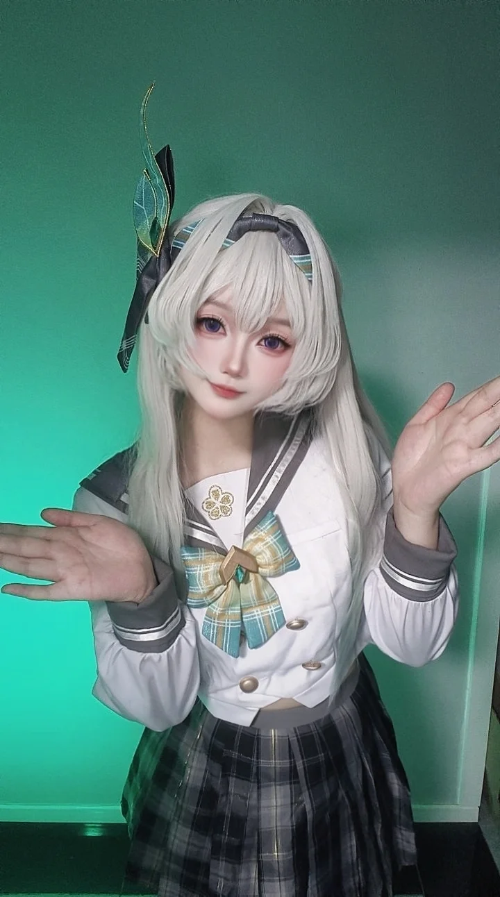 [Firefly cosplay] This Firefly JK Uniform from Honkai: Star Rail Delivers Maximum Detail and Texture by 是樱桃不是桃桃 - Image 2