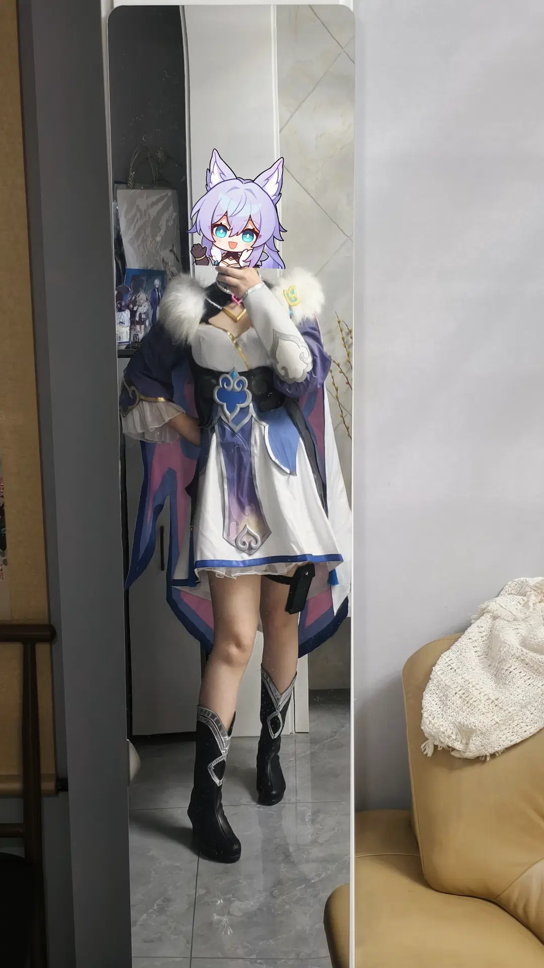 【白珩cos】崩坏星穹铁道试衣记录，细节拉满 - 是樱桃不是桃桃 - 第2张
