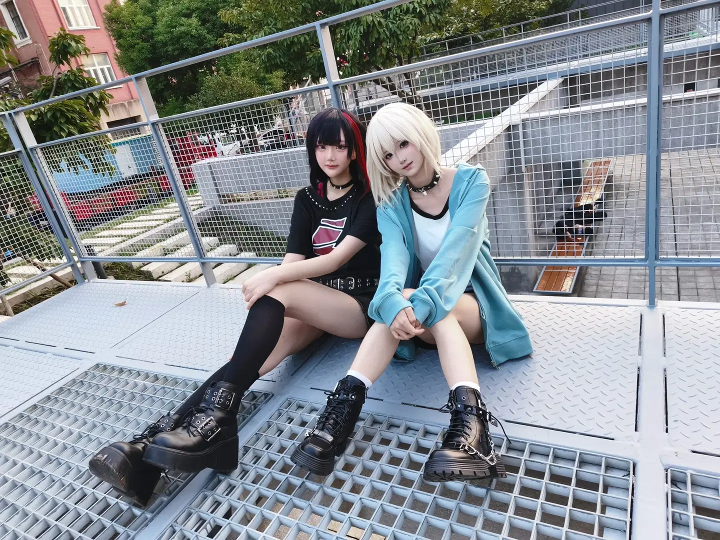 BanG Dream!, 黑色过膝袜, 美竹兰cos, 青叶摩卡, Afterglow