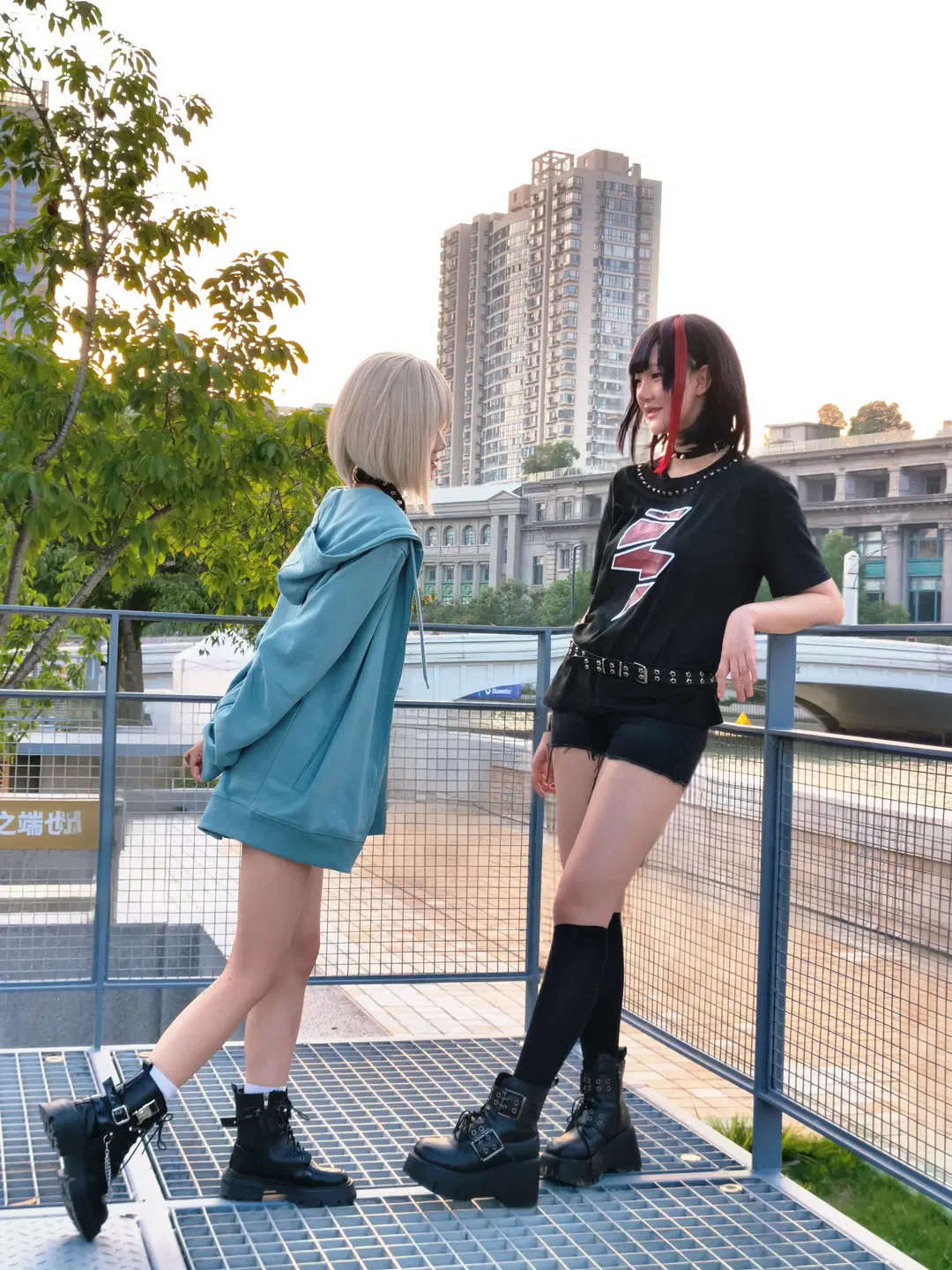 【美竹蘭cos】Afterglow雙人街頭外景記錄 - lov3eeanxxx - 第4張