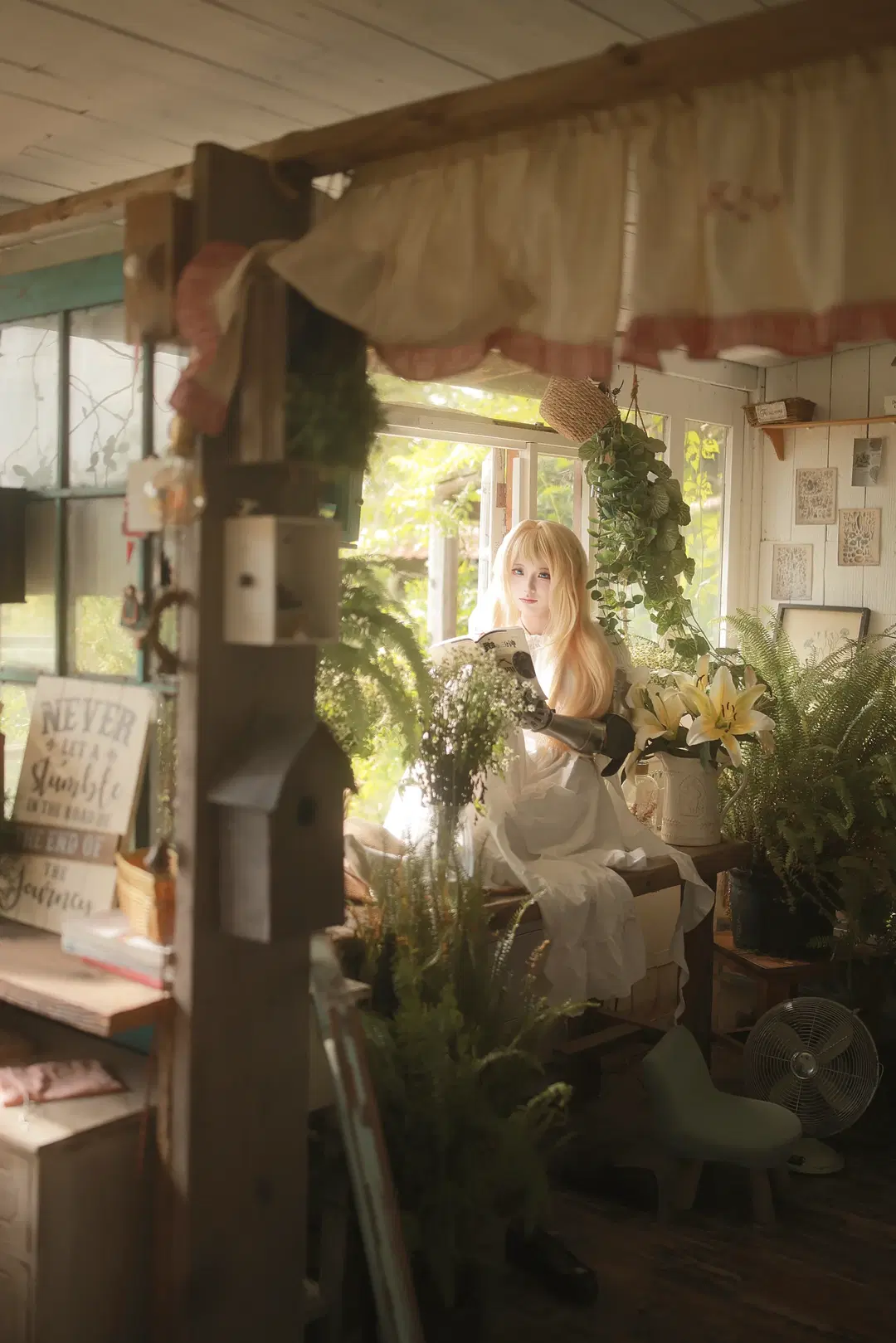【ヴァイオレット・エヴァーガーデン コスプレ】『ヴァイオレット・エヴァーガーデン』静かに読書を紡ぐひととき - 疏雨烟川（想旅拍版 - 2枚目