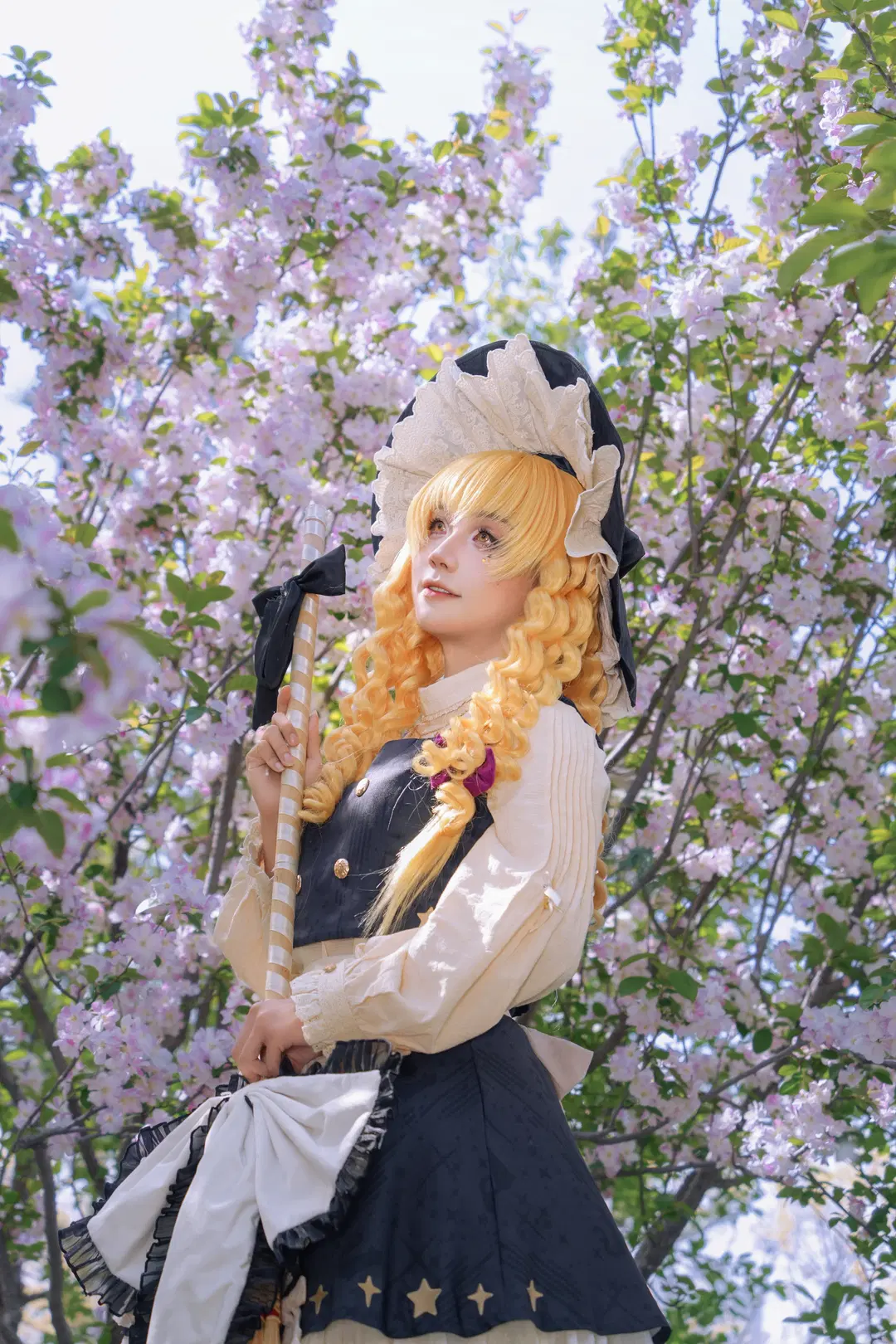 【雾雨魔理沙cos】东方Project 春天花海里的魔法使 - quanquan - 第5张