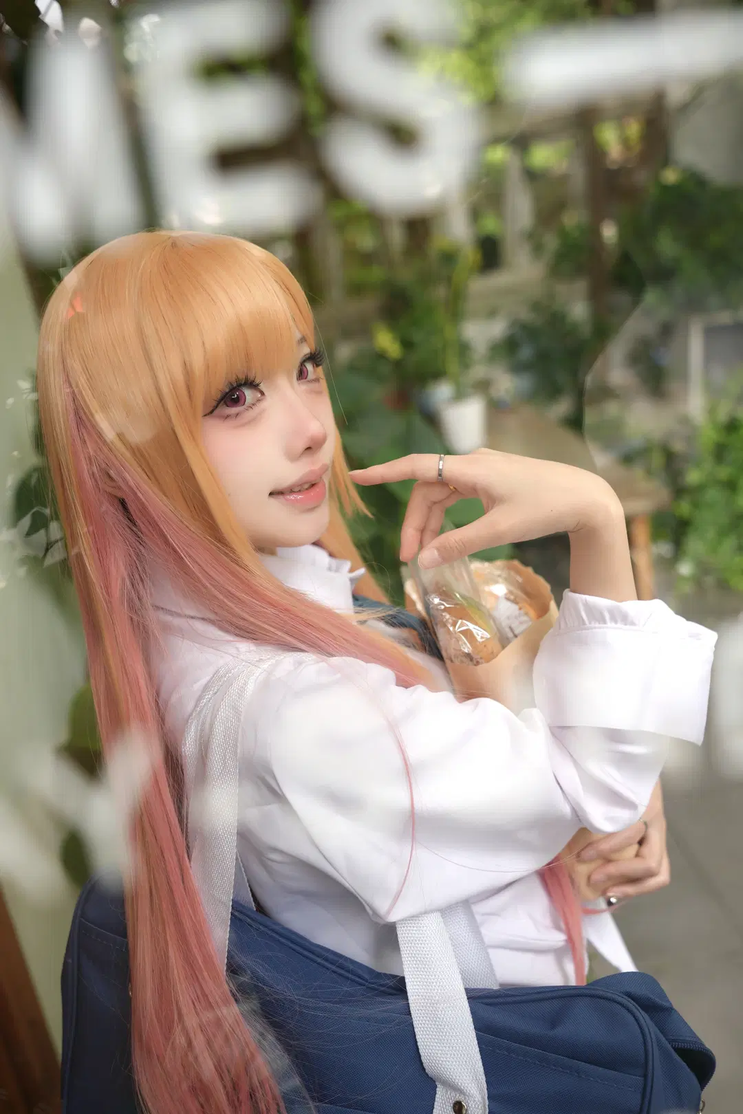 【喜多川海梦cos】面包店里的日常感校服写真 - 金豆子 - 第5张