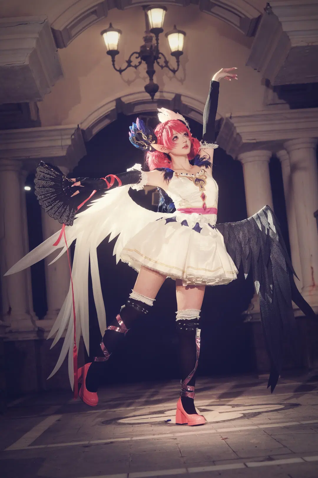 二次元, cosplay, 小乔cos, 丝袜, 天鹅梦