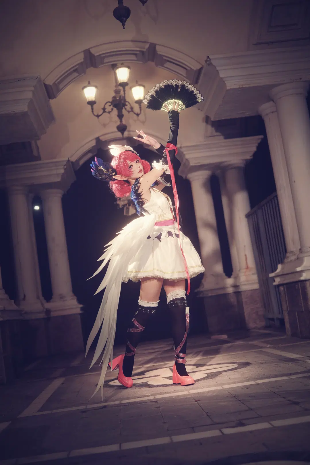 【小喬コスプレ】『白鳥の夢』ダークファンタジーの美学、細部までこだわり抜いた至高の世界観 - 小也 - 2枚目