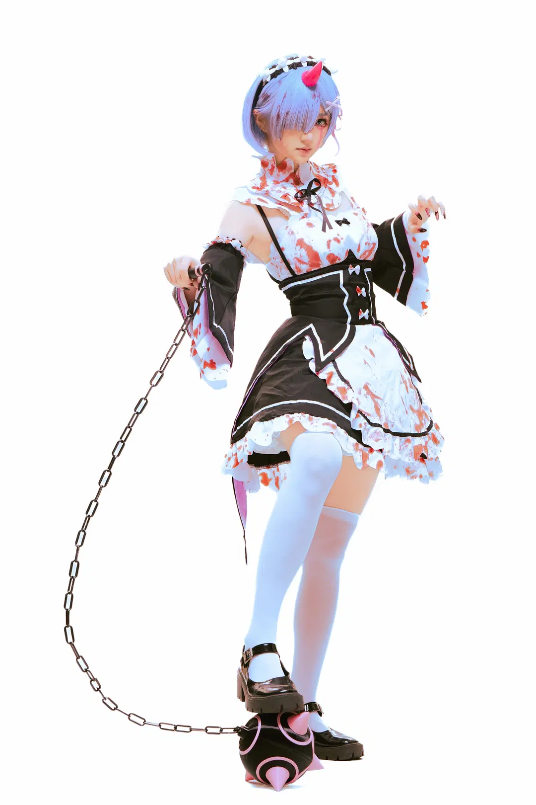 【蕾姆cos】从零开始的异世界生活战损女仆