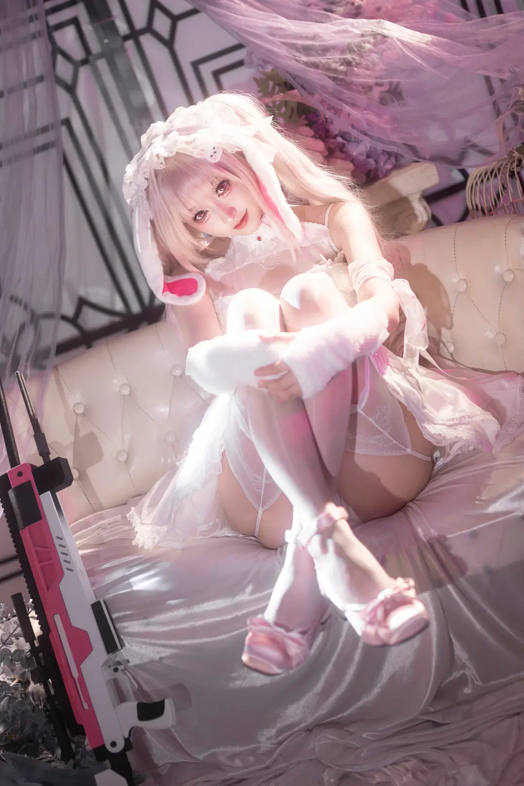 White stockings