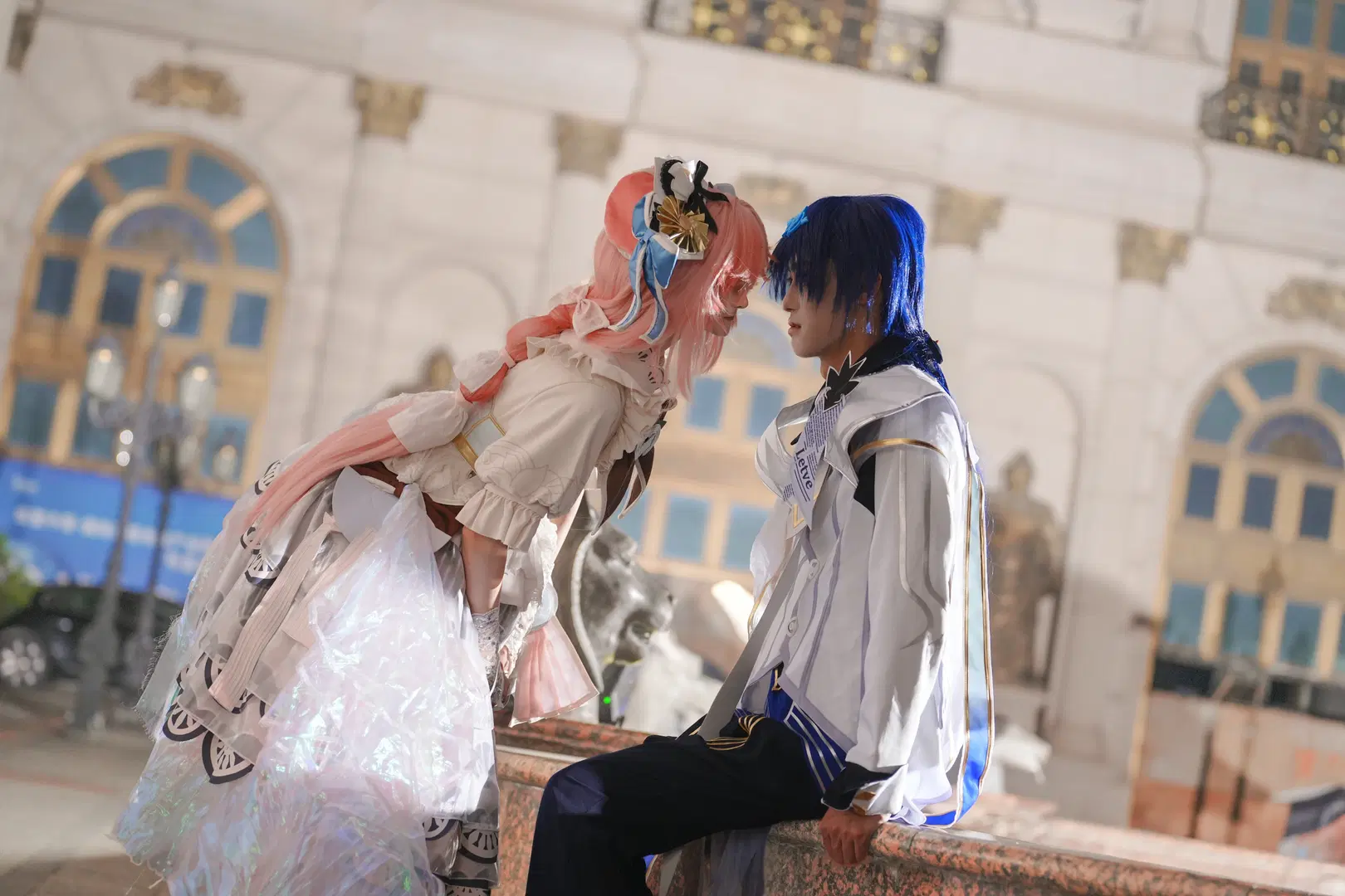Honor of Kings, Anime cosplay, Dolia cosplay, White stockings, Heino cosplay