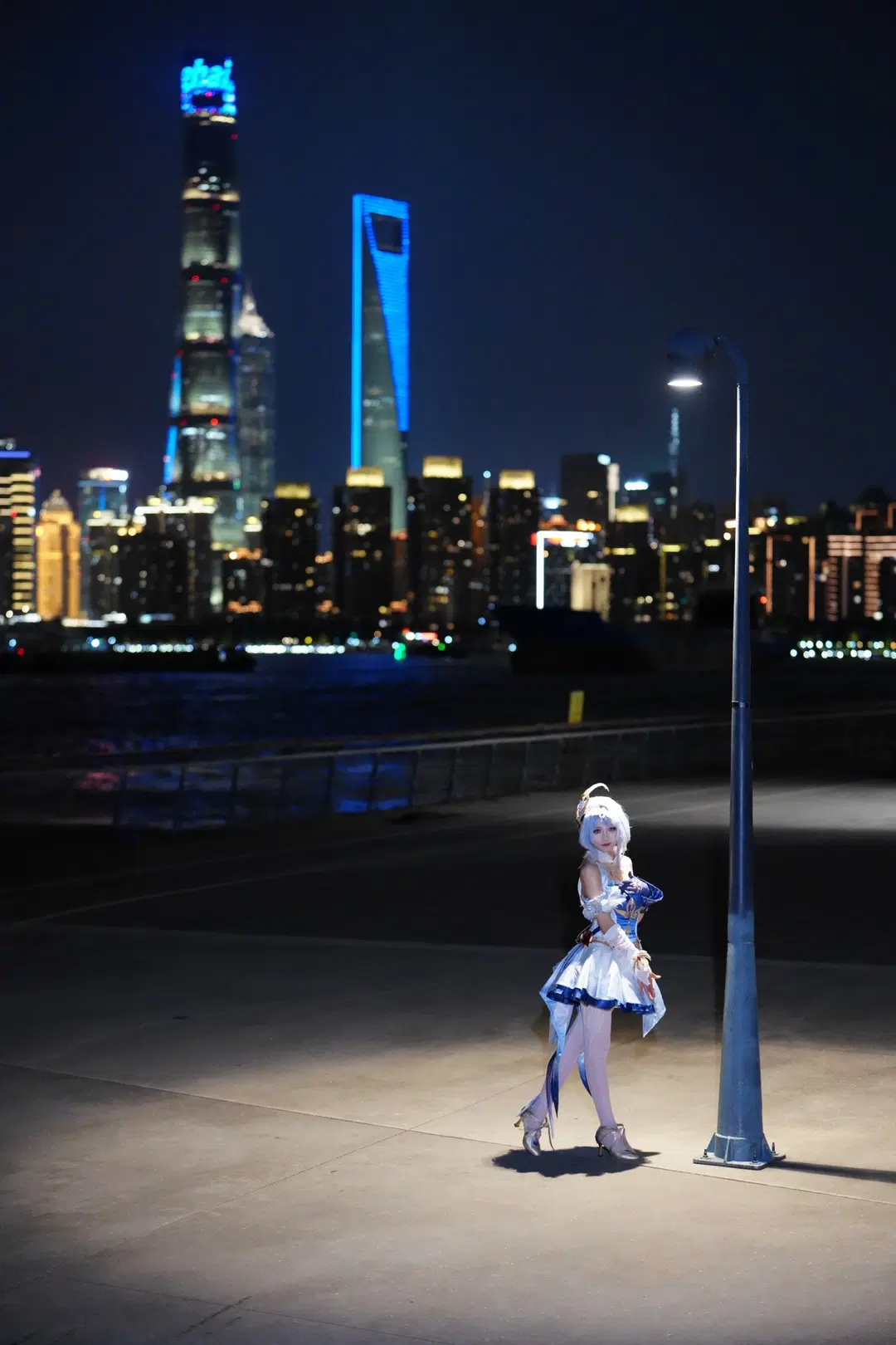 【オデット コスプレ】『原神』スネージナヤの双子、塘橋渡し場の夜景巡礼 - 坐标轴zzz - 4枚目