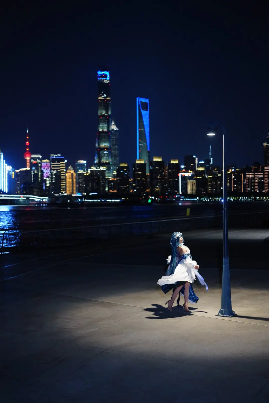 【オデット コスプレ】『原神』スネージナヤの双子、塘橋渡し場の夜景巡礼 - 坐标轴zzz - 8枚目