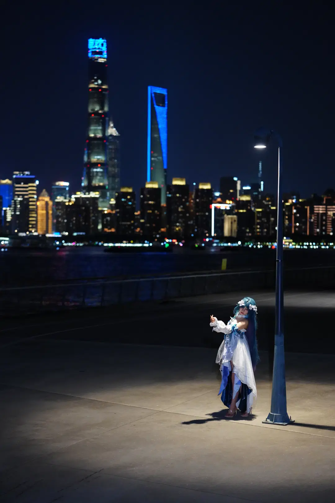 【オデット コスプレ】『原神』スネージナヤの双子、塘橋渡し場の夜景巡礼 - 坐标轴zzz - 9枚目