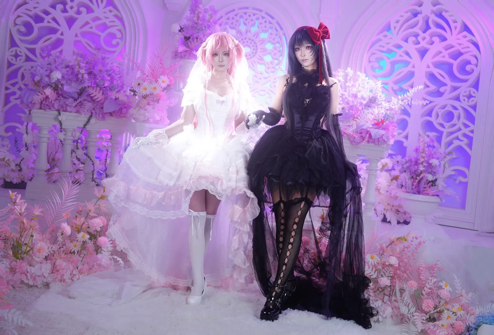 [Madoka Kaname cosplay] Puella Magi Madoka Magica: The Bond of Darkness and Purity between Madoka and Homura by 坐标轴zzz - Image 7