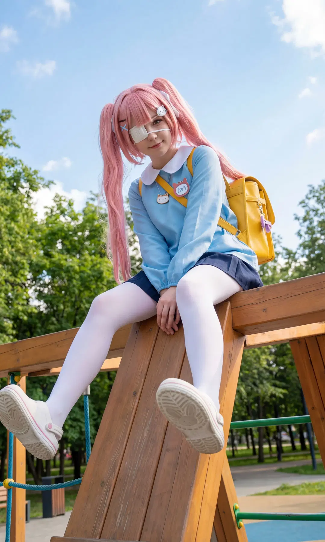 碧蓝航线, 白丝, 过膝袜, 棒球服, Z47cos